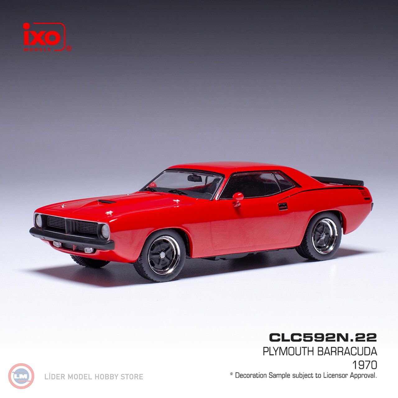1:43 IXO 1970 Plymouth Barracuda