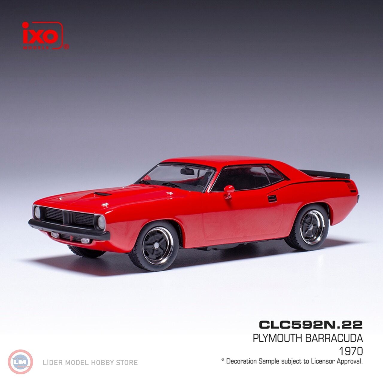 1:43 IXO 1970 Plymouth Barracuda