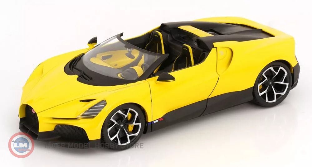1:18 Burago 2023 Bugatti W16 Mistral