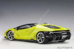 1:18 2016 Lamborghini Centenario Roadster (Verde Scandal)