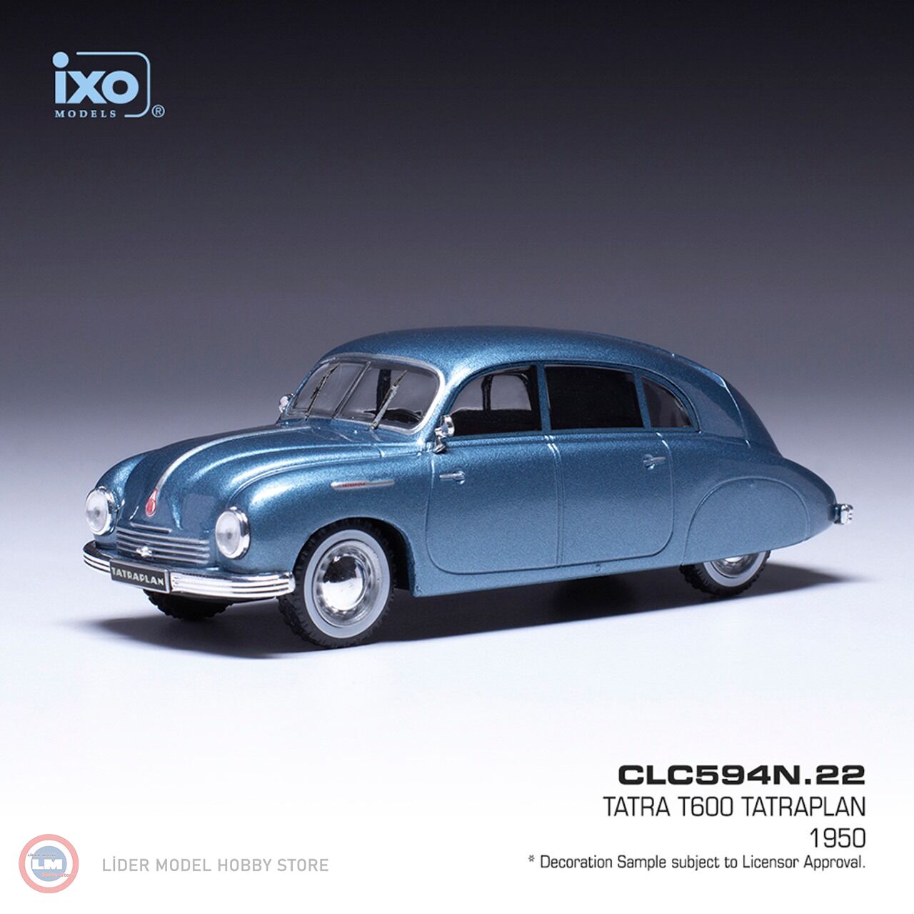 1:43 IXO 1950 Tatra T600 Tatraplan