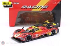 1:18 Burago Ferrari 99P #50 - Winner Le Mans 2024 Driven by Fuoco