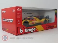 1:18 Burago Ferrari 499P #83 - Le Mans 2024 Driven by Kubica
