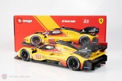 1:18 Burago Ferrari 499P #83 - Le Mans 2024 Driven by Kubica