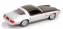 1:18 1979 Chevrolet Camaro Rally Sport - Silver and Black