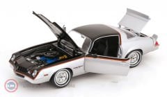 1:18 Greenlight  1979 Chevrolet Camaro Rally Sport - Silver and Black
