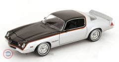 1:18 Greenlight  1979 Chevrolet Camaro Rally Sport - Silver and Black