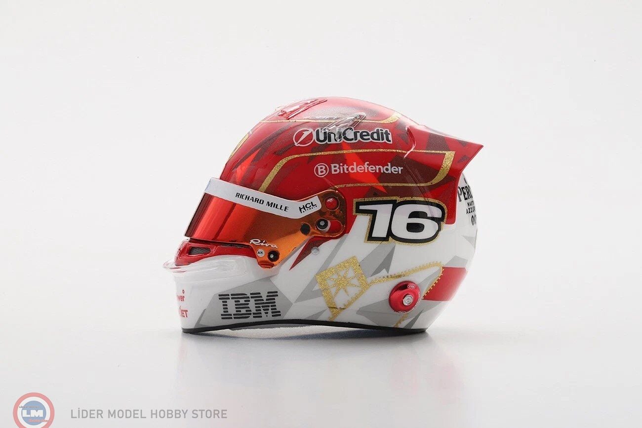 1:5 Look Smart Charles Leclerc #16 - Scuderia Ferrari HP Las Vegas GP 2025 - Kask