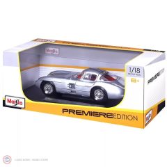 1:18 Maisto 1955 Mercedes Benz 300 SLR Uhlenhaut Coupe