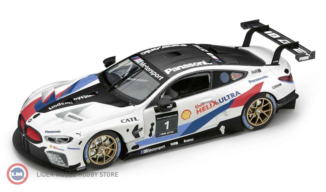 1:18 Minichamps 2019 BMW M8 GTE #1 Mission 8