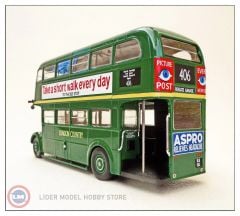1:43 AEC REGENT III LONDON UK 1947 Çift Katlı Otobüs