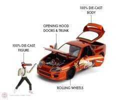1:24 Jada 1995 Toyota Supra Chainsaw Man