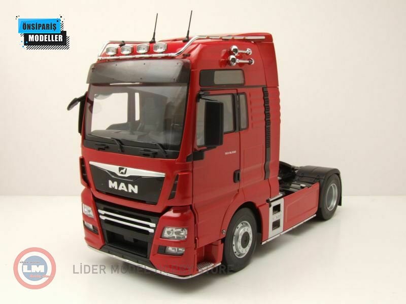 1:18 2018 MAN TGX XXL Kırmızı