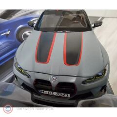 1:18 Minichamps 2022 BMW M4 CSL Brooklyn Grey