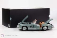 1:18 Norev 1957 Mercedes Benz 300 SL Roadster W198 Light Green