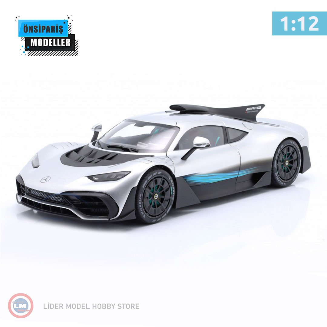 1:12 NZG 2023 Mercedes Benz ONE AMG C298 Hightech Silver