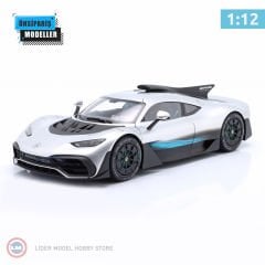 1:12 NZG 2023 Mercedes Benz ONE AMG C298 Hightech Silver