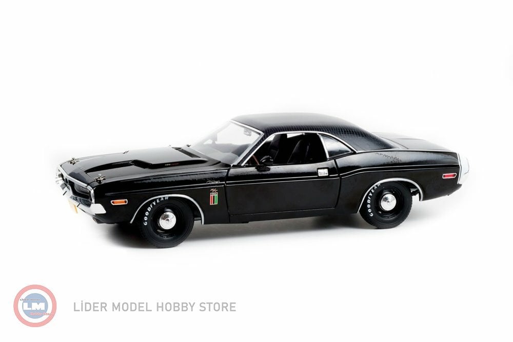 1:18 Greenlight 1970 Dodge Challenger R/T 426 HEMI 'Black Ghost'