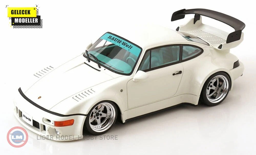 1:18 GT Spirit 2023 Porsche RWB Grand Prix White