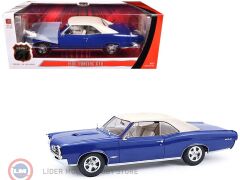 1:18 1966 Pontiac GTO - Barrier Blue with White Top
