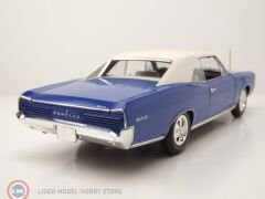 1:18 1966 Pontiac GTO - Barrier Blue with White Top