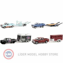 1:64 1981 Chevrolet C-20 Trailering Special with Flatbed Trailer Hitch & Tow Series 27