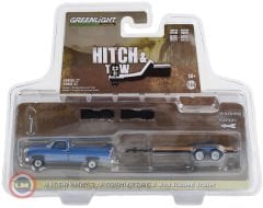 1:64 1981 Chevrolet C-20 Trailering Special with Flatbed Trailer Hitch & Tow Series 27