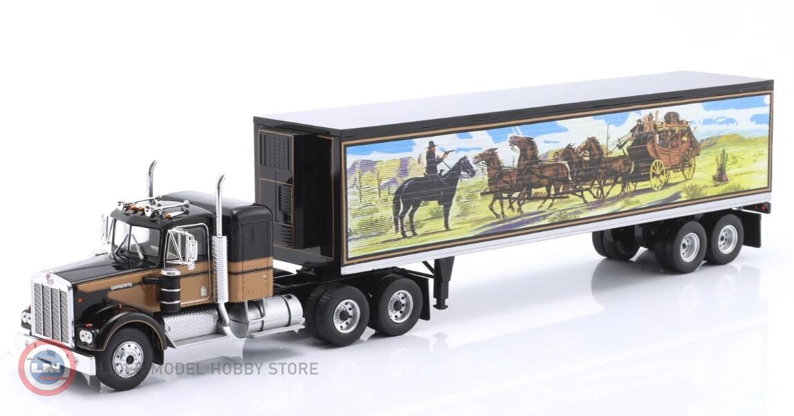 1:43 WERK83 1977 Kenworth W925 Semi trailer truck Smokey and the Bandit