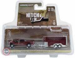 1:64 2019 Ford F-150 XLT with Livestock Trailer