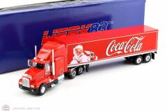 1:43 WERK83 1986 Kenworth T600 Semi trailer Truck Coca Cola