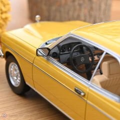 1:18 Norev 1980 Mercedes Benz 280 CE Sahara Yellow
