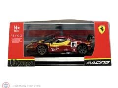 1:43 Burago Ferrari 296 GT3 #51 24H LE MANS 2025 (with showcase)
