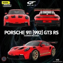 1:12 GT Spirit 2021 Porsche 911 992 GT3 RS Guards Red