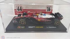 1:43 Burago FERRARI - F1 SF-25 TEAM SCUDERIA HP #44 MONZA ITALY GP 2025 LEWIS HAMILTON