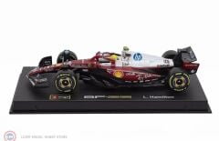 1:43 Burago FERRARI - F1 SF-25 TEAM SCUDERIA HP #44 MONZA ITALY GP 2025 LEWIS HAMILTON
