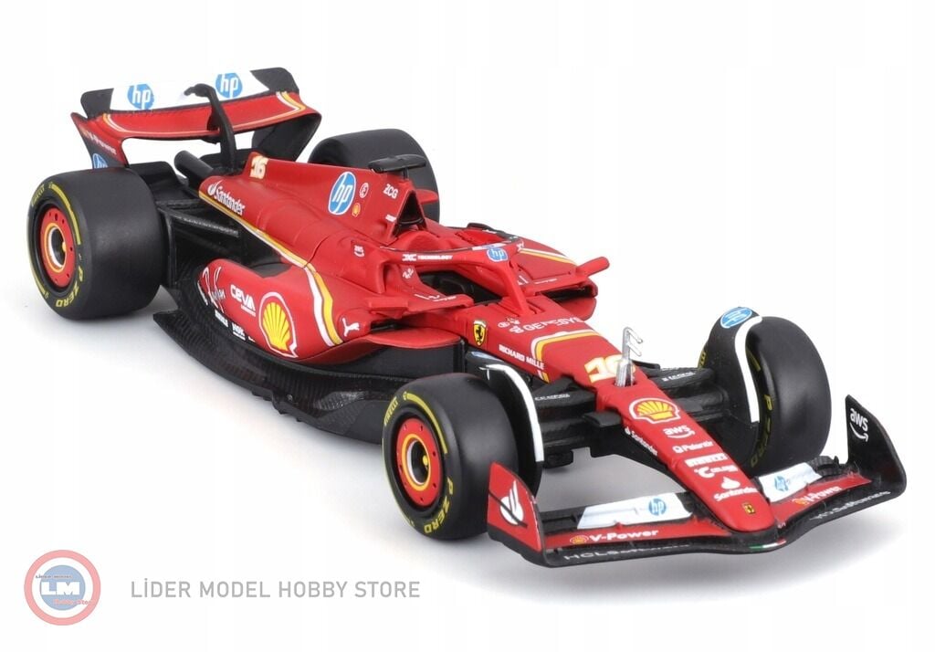 1:43 Burago 2024 FERRARI SF-24- Monza - CHARLES LECLERC #16 Formula 1