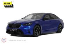 1:18 GT Spirit 2024 BMW M5 Marina Bay Blue Metallic