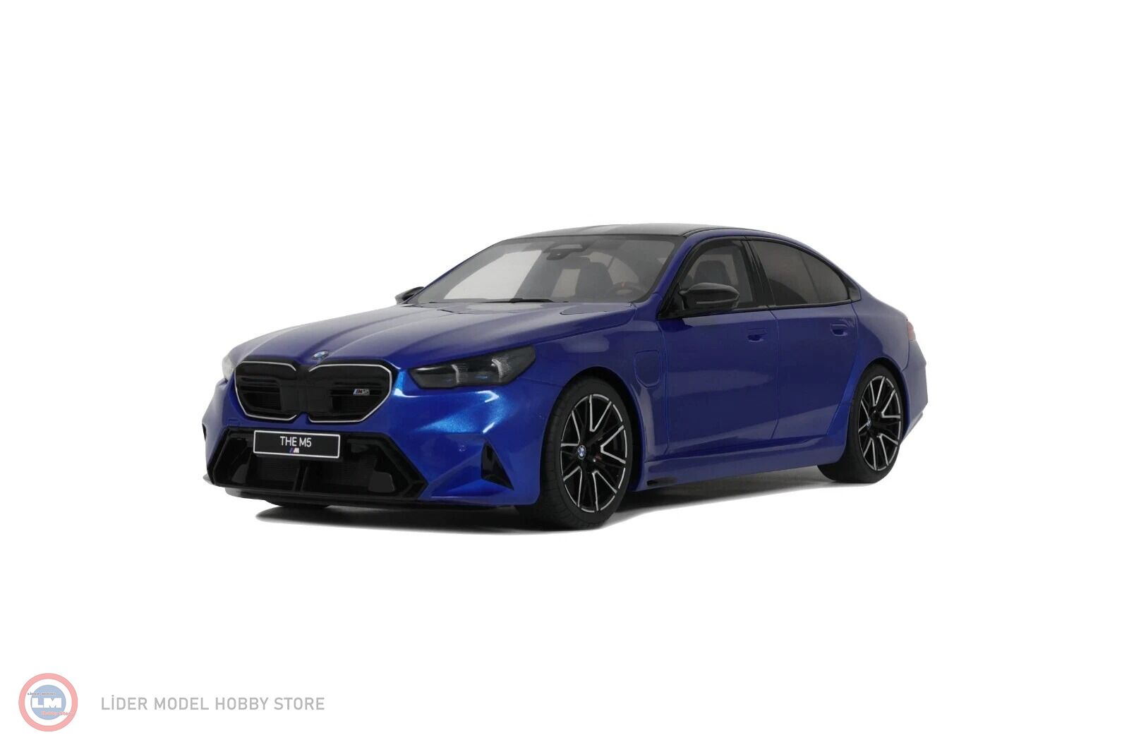 1:18 GT Spirit 2024 BMW M5 Marina Bay Blue Metallic