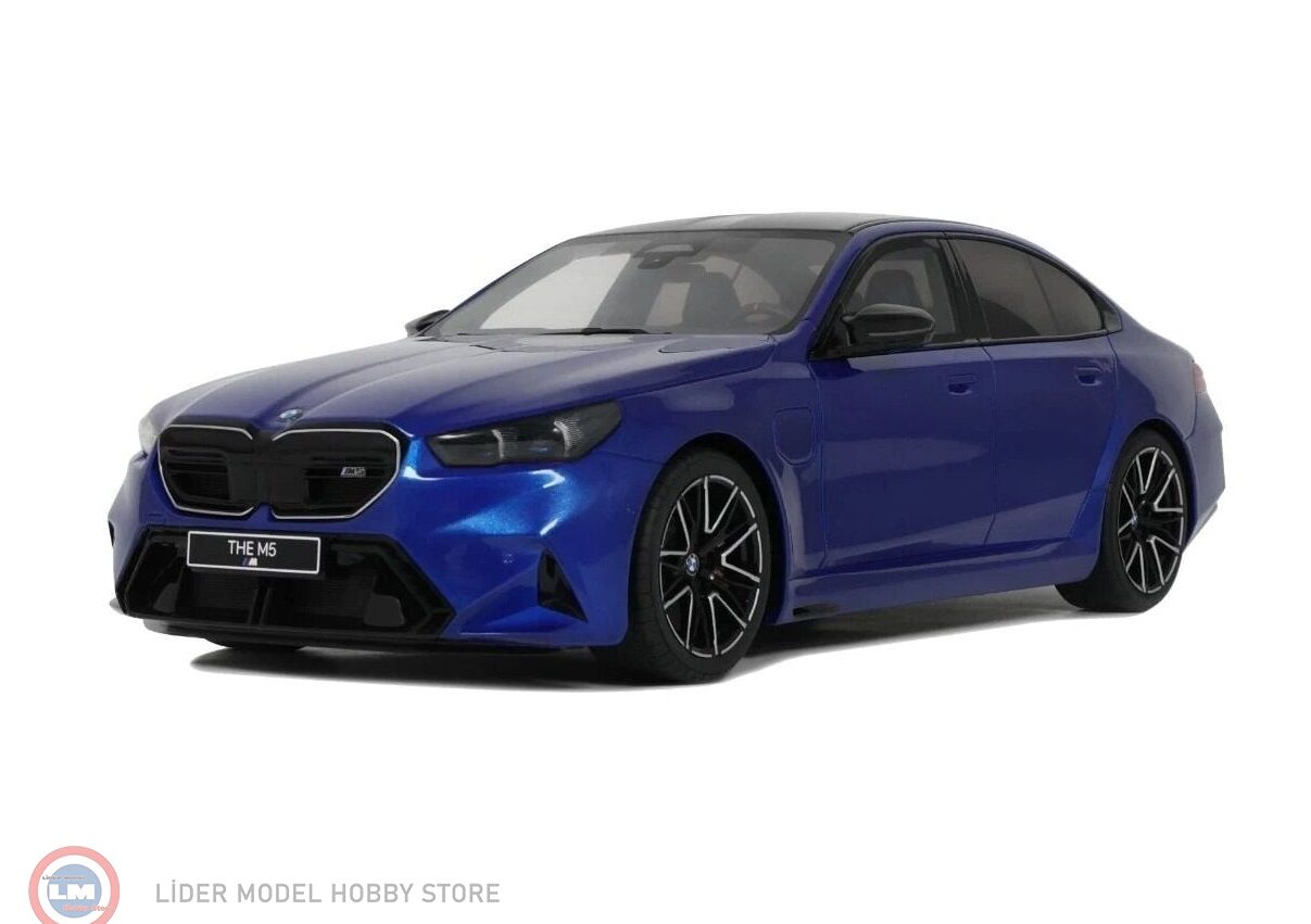 1:18 GT Spirit 2024 BMW M5 G90 Marina Bay Blue Metallic