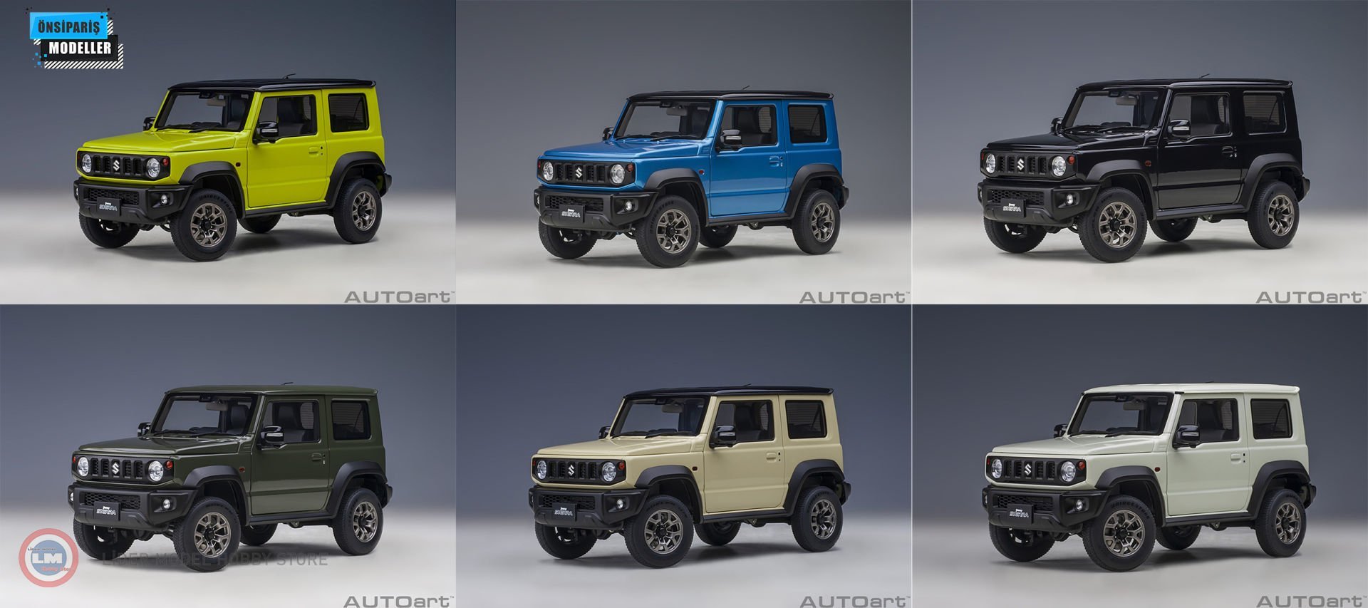 1:18 2018 Suzuki Jimny Sierra (JB74)