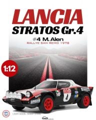 1:12 OTTO 1978 Lancia Stratos GR No:4 San Remo 999 Limitli