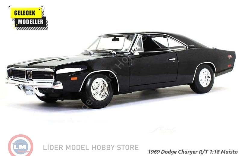 1:18 Maisto 1969 Dodge Charger RT Coupe