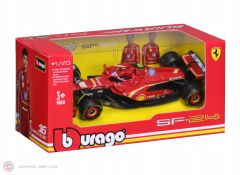 1:43 Burago 2024 FERRARI SF-24 Monza - CARLOS SAINZ #55 Formula 1