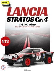 1:12 OTTO 1978 Lancia Stratos GR No:4 San Remo 999 Limitli