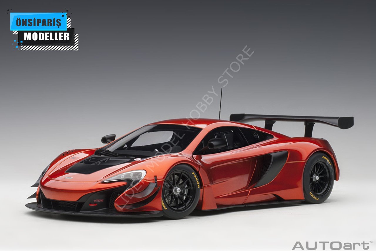 1:18 2017 McLaren 650S GT3 Plain Body Version