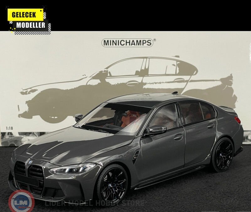 1:18 Minichamps 2024 BMW M3 - GREY METALLIC