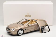1:18 Norev 2003 Mercedes Benz SL500 R230 Travertine Beige