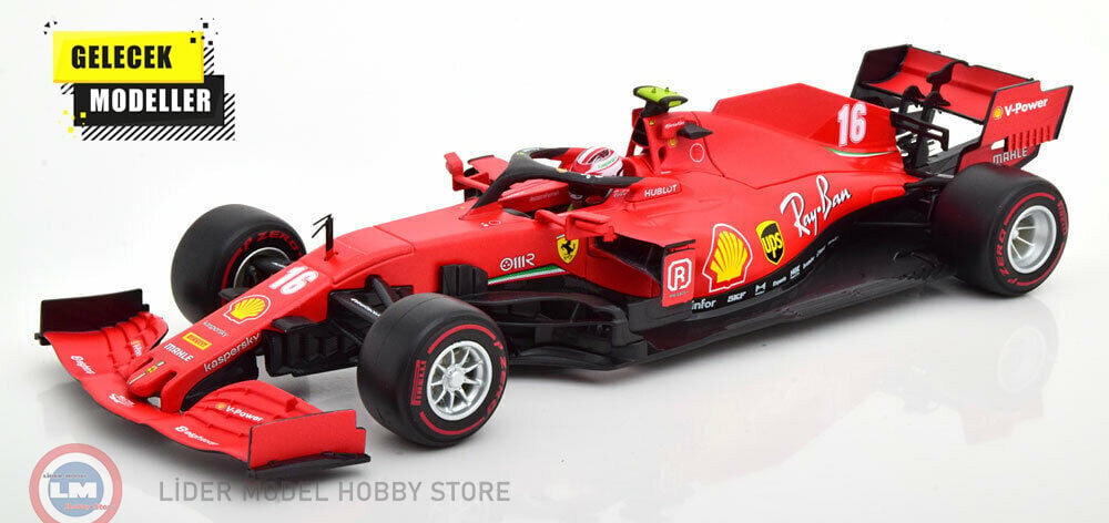 1:18 Burago 2020 Ferrari F1 SF1000 #16 Charles Leclerc