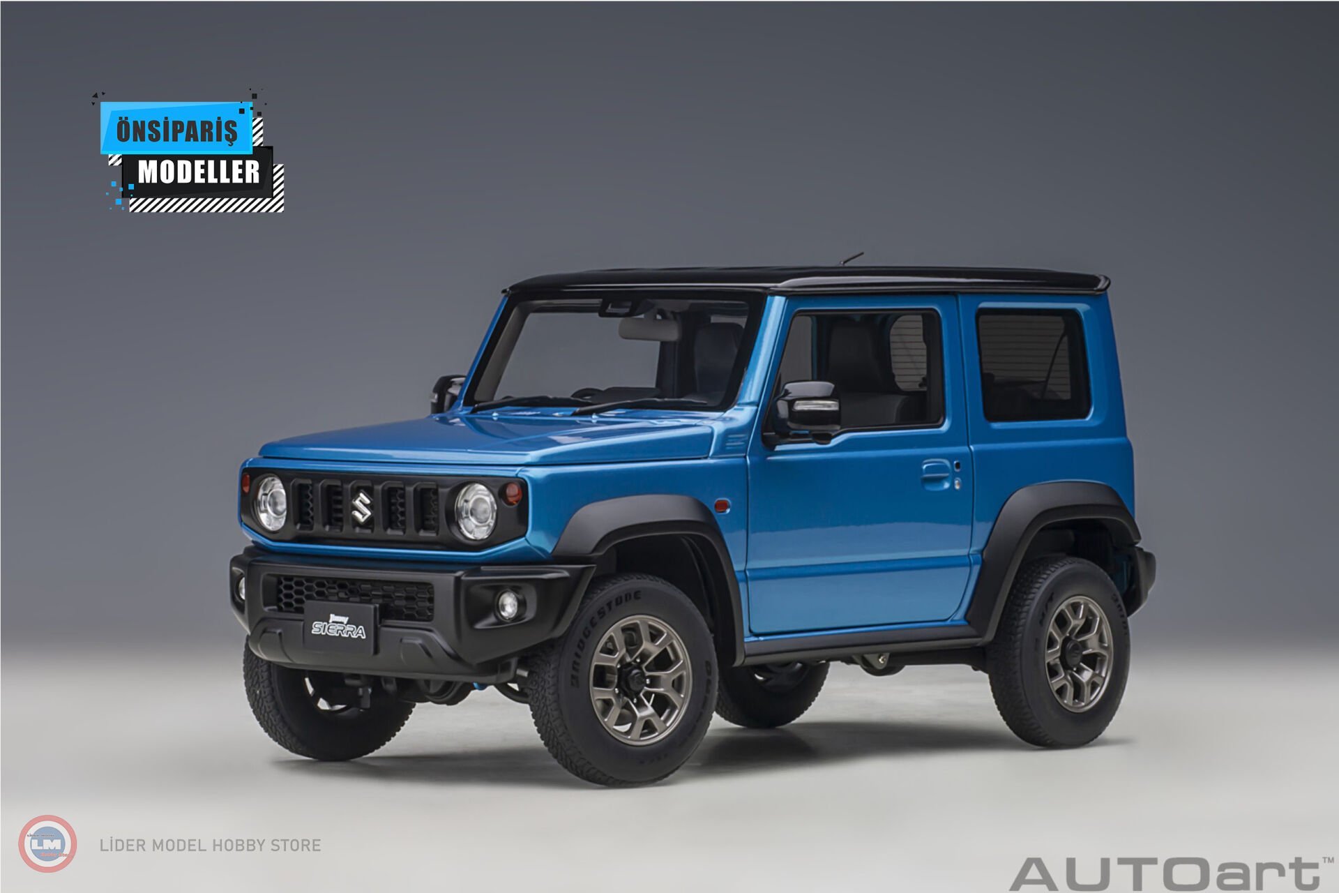 1:18 2018 Suzuki Jimny Sierra (JB74) 78507 (Brisk Blue)