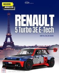 1:18 OTTO 2023 Renault 5 Turbo 3E E-Tech Metal Blue